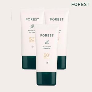 포레스트 마일드 카밍 선크림？80ml x 3개