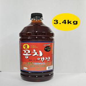 안가네젓갈 100%원액 국내산 꽁치액젓 3.4kg 3년자연숙성