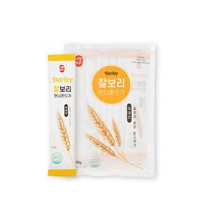 우리밀 찰보리 만나 쫀드기 출출할때 저칼로리 건강 국민 간식 쫀디기 개별포장 10매 해썹