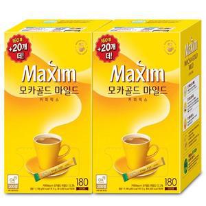 동서 맥심 모카골드 커피믹스 180Tx2개