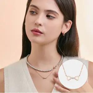 갤러리아 [메트로시티 주얼리] 스틸라 14K 로즈 네크리스 A233GN1356R4A