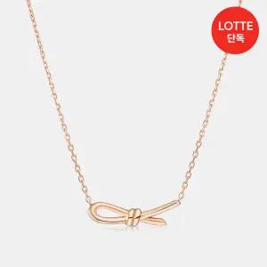 [롯데백화점]메트로시티 [롯데단독] 노디노 14K 로즈 목걸이 A243GN1215R4Q
