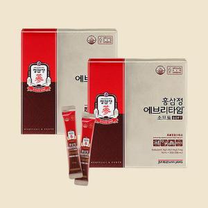 [정관장]  홍삼정 에브리타임 소프트 20p + 쇼핑백  2세트 선물세트