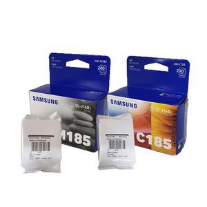 삼성 INK-M185 INK-C185 정품 벌크 4배대용량 재생 SL-J1680,SL-J1780W J1683 J1685 J1785W 잉크젯 프린터 잉크 검정+컬러 1세트