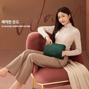 전자핫팩 안전한 양손 핫팩 전자 충전용 USB 국산 충전식 양면 사무실 귀여운