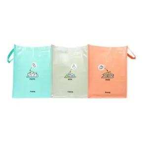 분리수거함 3종 가정용 재활용함 분리수거 쓰레기통/재활용/쓰레기/대용량/대형/바구니/이동식/휴지통/정리