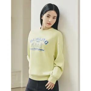 [폴햄](타임스퀘어점리빙관)여성) 코숏 소프트테리 빅그래픽 맨투맨 PHF1TR2020