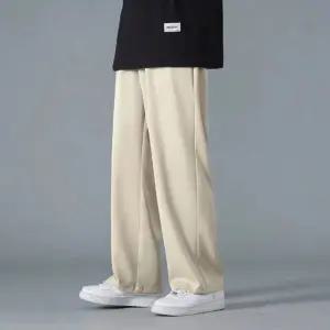 겨울 남자 기모 루즈핏 와이드 밴딩 바지 DMS-PTK-SISTTP52-베이지