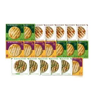 오쿡 그릴 닭가슴살 스테이크(냉동) 100g, 4종, 20팩