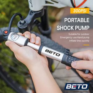 BETP MTB ROAD 자전거 펌프 프레스타밸브 슈레더밸브 샥펌프 겸용 MP-036