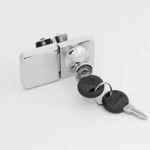 호야댁디자인 유리장식장 잠금장치 72X32MM 진열장