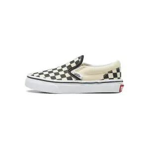 VANS 키즈 클래식 슬립온 - 체커보드 블랙:화이트