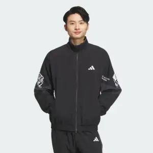 아디다스 워딩 팩 루즈 핏 메쉬 라인드 우븐 재킷 KA1265