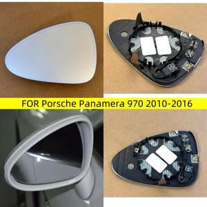 포르쉐 Panamera 970 2010-2016 자동 뷰 미러 광각 유리 자동 희미 가열 미국 유형 97073103506 9707310380