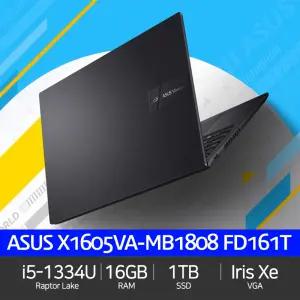 ASUS 16인치 비보북 16 X1605VA-MB1808 FD161T 인텔i5 WUXGA 16GB 1TB DOS