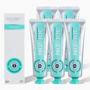 몽주 구취케어 브레스 프레쉬 치약 100g 5개