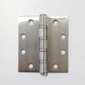 HKM 4.5X4인치 KS홀 방화문 철문 방문 경첩/이지/가구/대문/화장실/문/샷시/스프링/욕실/고하중/접이식/자