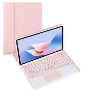 Lenovo Tab M11K11 LTE 11 인치 2024 TB330FU 태블릿 분리형 Bluetooth 원형 키 캡 키보드 케이스 포함