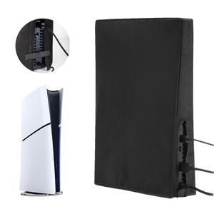 호환품 PS5 슬림 디스크 및 디지털 콘솔 보호 케이스용 긁힘 방지 먼지 커버 액세서리용 방진 쉘 슬리브