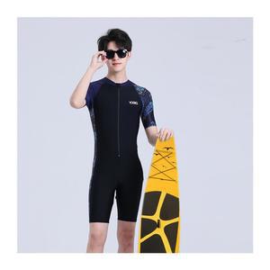 남자전신수영복 물놀이 올블랙 남성 올인원수트 파란색 색과 L160 165CM52 5 62 5KG권장 앞지퍼 검은