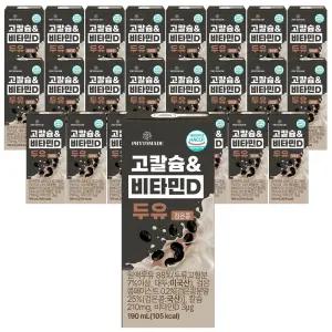 파이토메이드 고칼슘&비타민D 두유 검은콩 190ml 24개입 1개