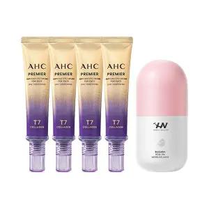 AHC 아이크림 시즌 13 40ml x4 + 불가리아 로즈스파 모델링 마스크 x 4회분