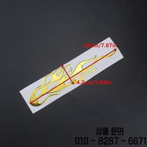 범용 오토바이 3D 불꽃 화재 반사 스티커 비닐 데칼 투어링 Atv 스쿠터 오프로드