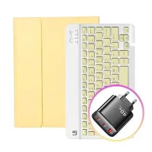 갤럭시탭A9 블루투스 키보드 케이스+Toocki 40W 고속충전기 (WFK3ND4)