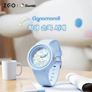 [콩심팥심]손목시계 학생용 야광 시나모롤 방수 캐릭터 산리오