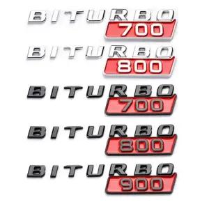 스티커 개 엠블럼 오토바이부품 자동차 8 액세서리2 배지 00 로고 7 Biturbo 3D 9