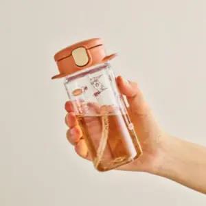 릿첼 슬림 유아컵 빨대컵 어린이집 물컵 240mL 브라운