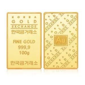 갤러리아 한국금거래소 골드바 100g