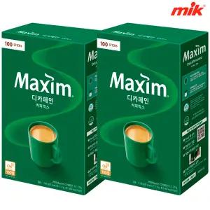맥심 디카페인 커피믹스 200T [화이트골드/모카골드/카누/라떼/아메리카노/다크/마일드/슈프림]