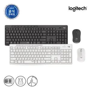로지텍코리아 공식 MK295 콤보 무소음 무선 키보드 마우스 세트