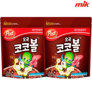 [10%중복쿠폰]포스트 오곡코코볼 2KG [아몬드 후레이크/콘푸 라이트/그래놀라/식사대용/크랜베리아몬드/오레오오즈/카카오호두/블루베리/크리치오]