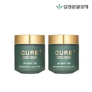 [10%] 김정문알로에 큐어 플러스 크림 80g 2개