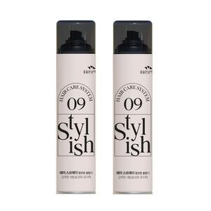 꽃을든남자 헤어케어시스템 헤어스프레이 향긋한꽃향기 300ml 2개