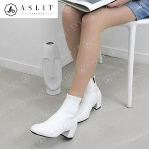 [기타][애슬릿] 여성 둥근코 라운드 스웨이드 앵클 부츠