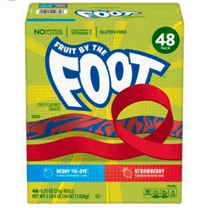 후룻바이더풋 버라이어티 팩 1.02kg 48개입 풋 테이프 젤리 대용량