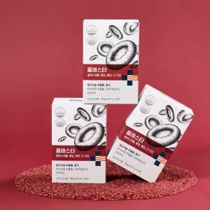[3개월분]콜레스타 LDL 콜레스테롤 혈압 동시케어 3박스 (900mg x 30정)