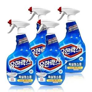 유한락스 욕실청소용 600ml x 4개