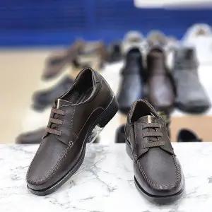[허시파피]남성 3CM 데일리 초경량 쿠셔닝 밴딩끈 정장구두 3MQ503