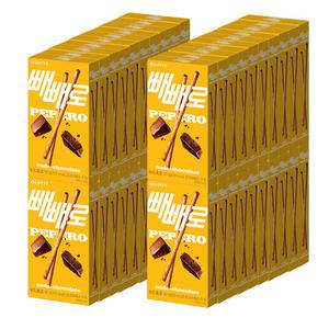 롯데 빼빼로 초코필드 누드 50gx40개(1BOX)