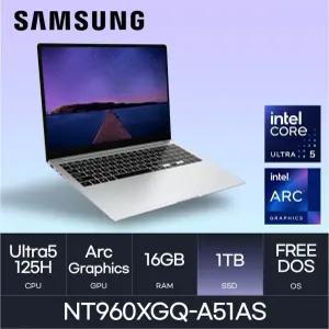 HMC/ 삼성 갤럭시북4 프로 NT960XGQ-A51AS / 1TB /고해상도 학생 사무용 가벼운 AI 노트북