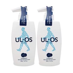 우르오스 스킨 워시 무향 500ml 남성 올인원 바디워시 2개 Ss