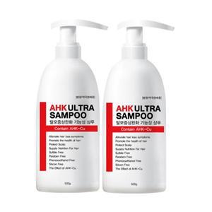 AHK 울트라 샴푸 500g (2개) 탈모증상완화