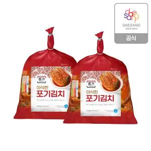 [종가] 아삭한 포기김치 8.8kg(4.4kg x 2ea )