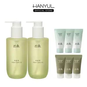 [5% 더블쿠폰] 한율 어린쑥 진정맑은 클렌징오일 200ml 2개