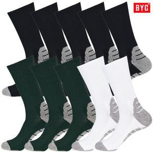 BYC스포츠등산용 132침 파일장목남양말10켤레SMS5805