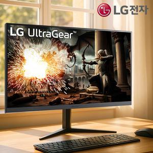 LG전자 32인치 QHD 게이밍모니터 울트라기어 IPS 180Hz G-Sync호환 HDR10 다기능스탠드